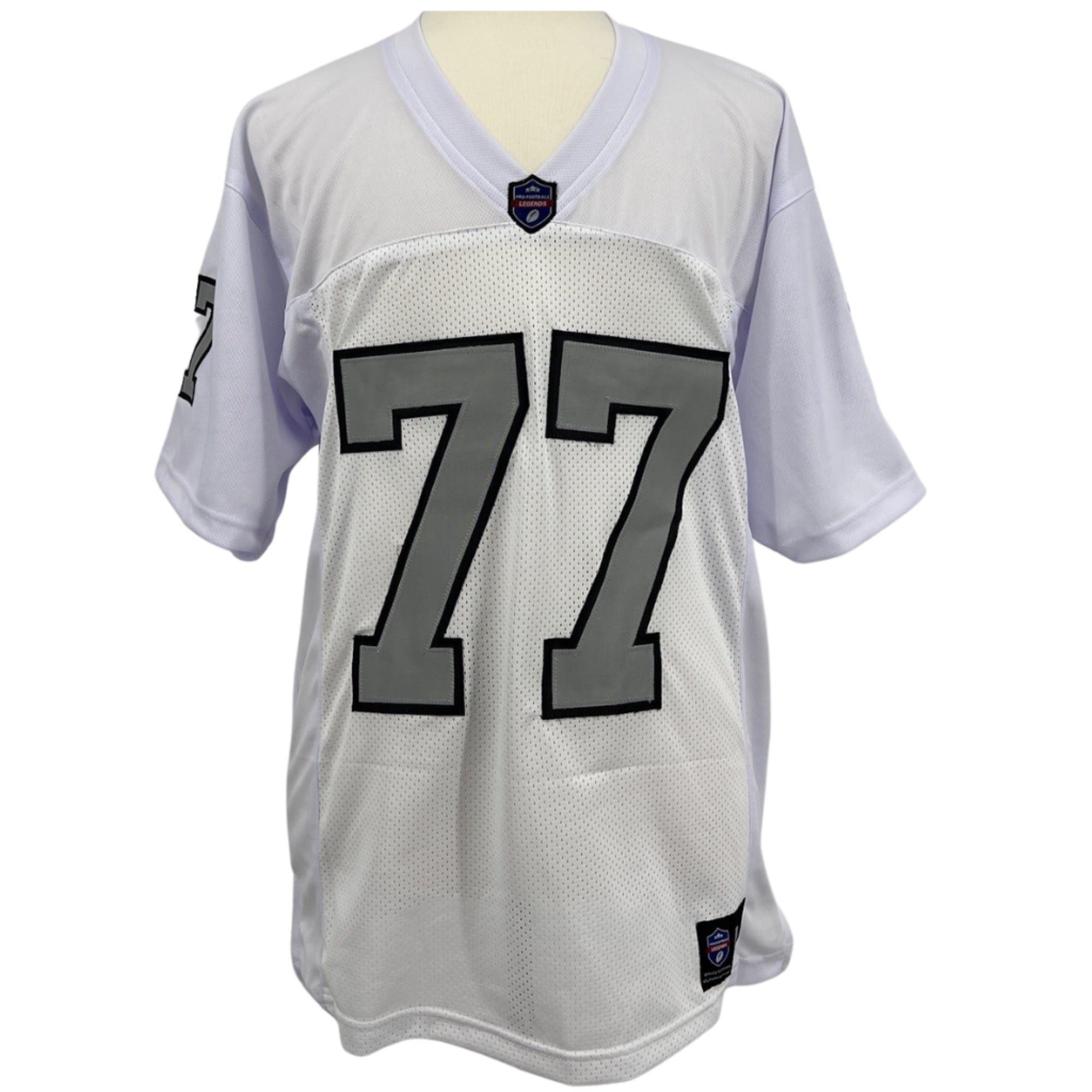 Lyle Alzado Jersey White Los Angeles S/B | Unisex Adult Sizes S-5XL Unsigned Custom Sewn Stitched