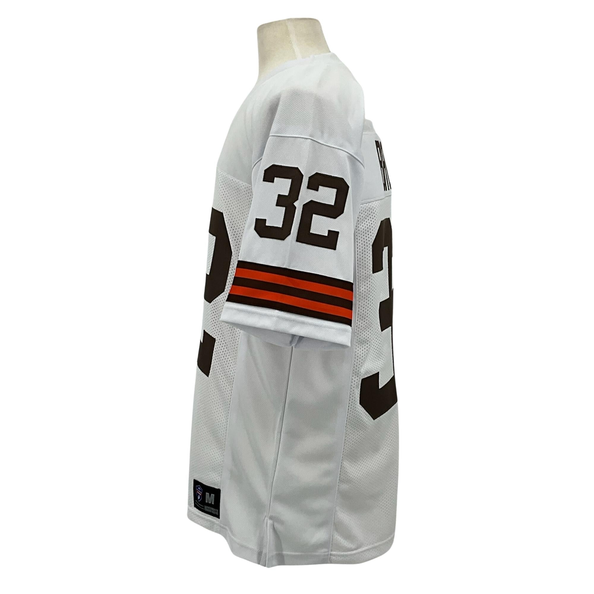 Jim Brown Jersey White Cleveland | Unisex Adult Sizes S-5XL Unsigned Custom Sewn Stitched