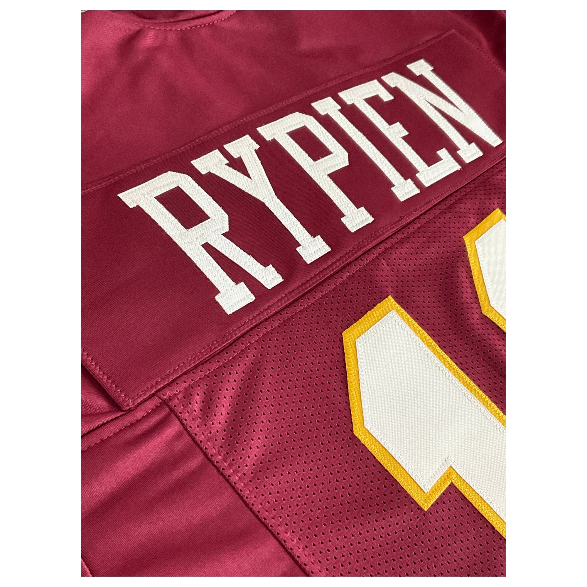 Mark Rypien Jersey Burgundy Washington | Unisex Adult Sizes S-5XL Unsigned Custom Sewn Stitched