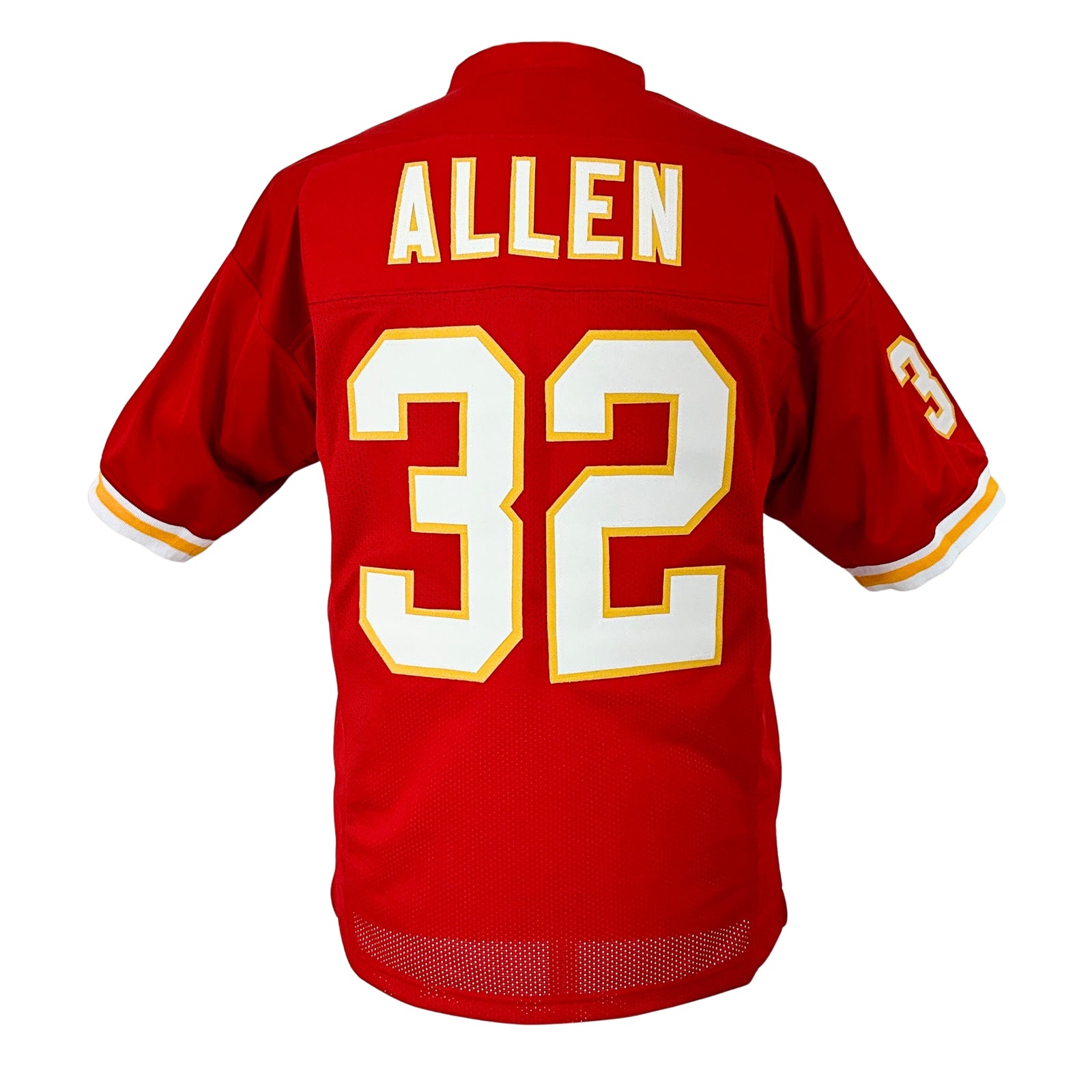 Marcus Allen Jersey Kansas City Red | Unisex Adult Sizes S-5XL Unsigned Custom Sewn Stitched