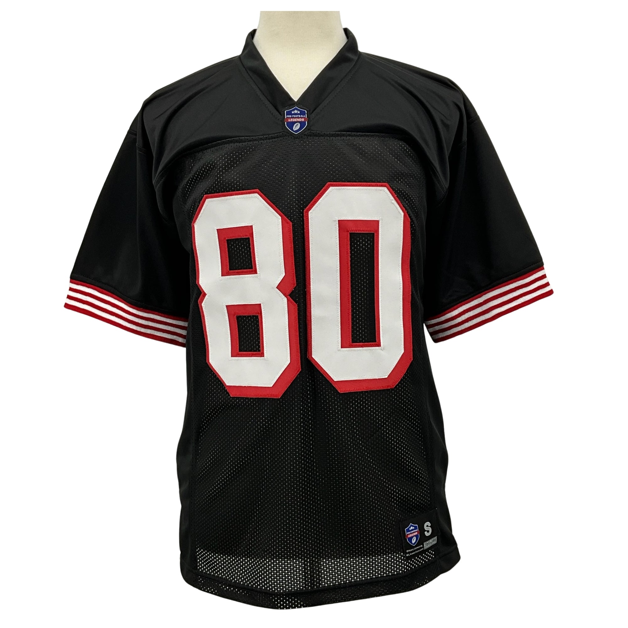 Jerry Rice Jersey Black San Francisco | S-5XL Unsigned Custom Sewn Stitched