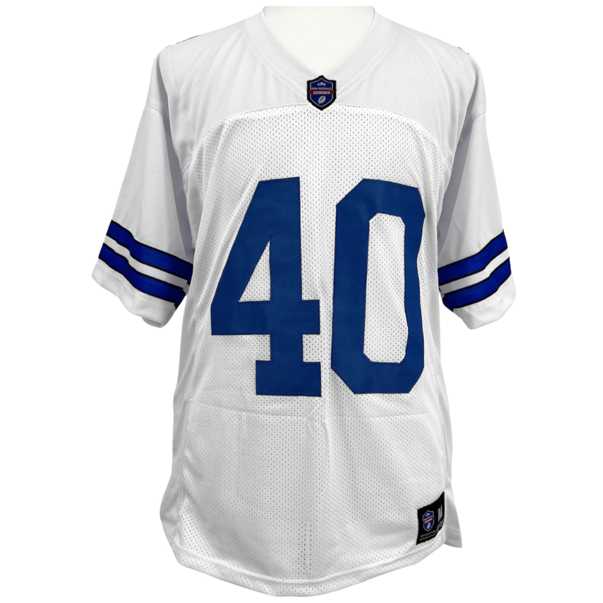 Bill Bates Jersey White Dallas | S-5XL Unsigned Custom Sewn Stitched