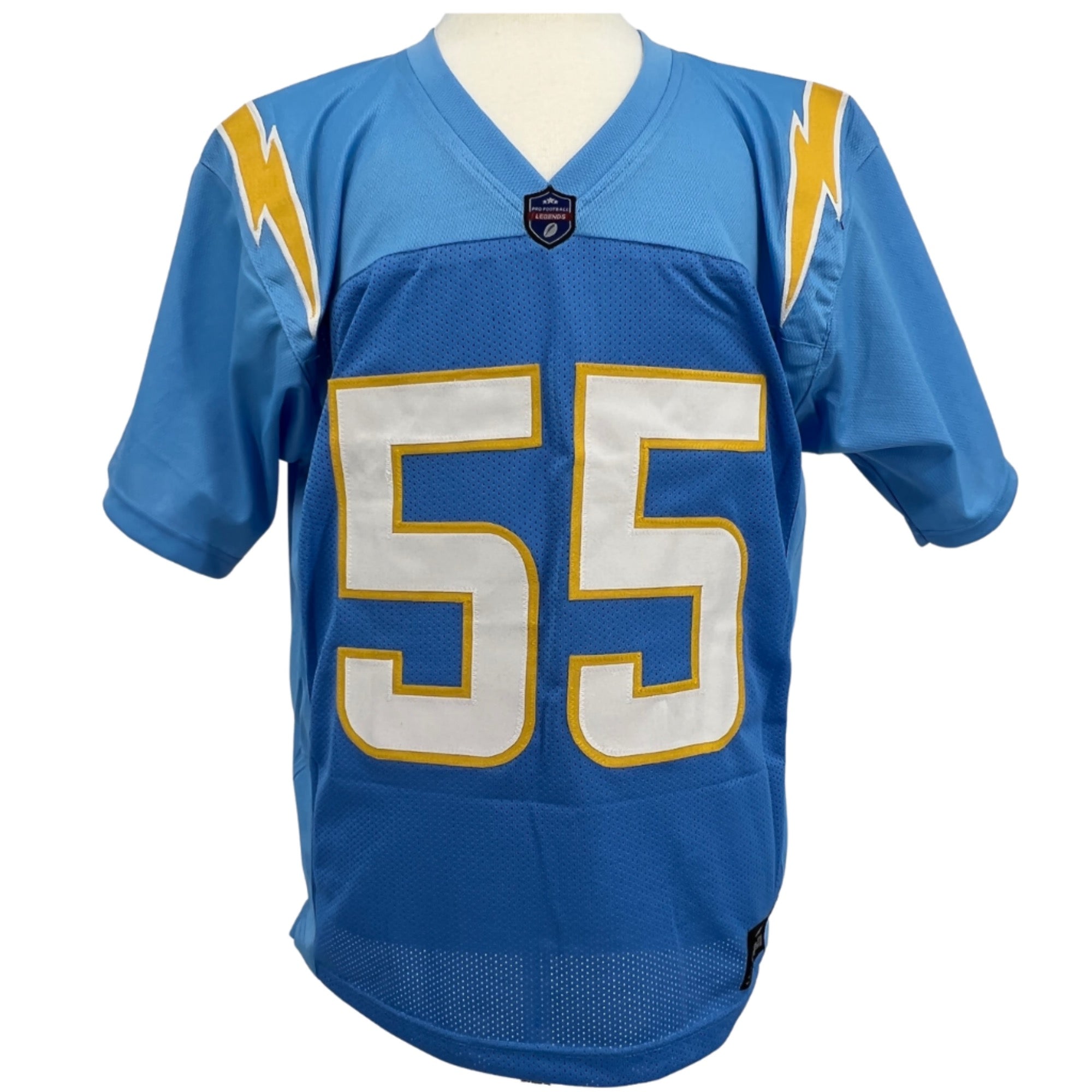 Junior Seau Jersey Powder Blue San Diego | Unisex Adult Sizes S-5XL Unsigned Custom Sewn Stitched