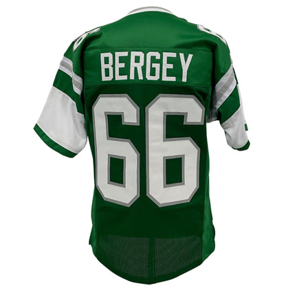 Bill Bergey Jersey Green Philadelphia M-5XL Custom Sewn Stitched