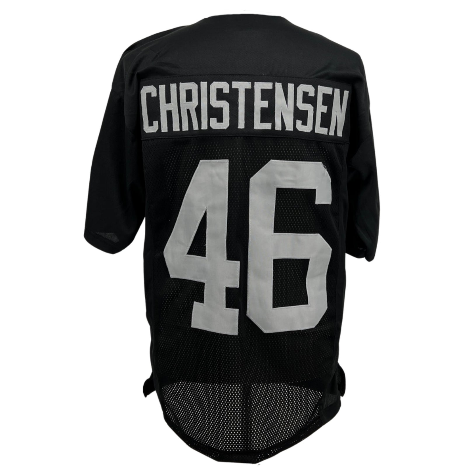 Todd Christensen Jersey Black Oakland M-5XL Custom Sewn Stitch