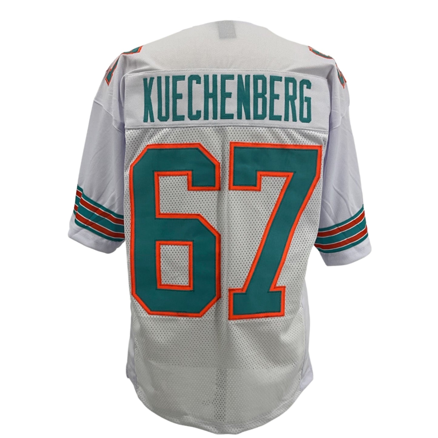 Bob Kuechenberg Jersey White Miami M-5XL Custom Sewn Stitched