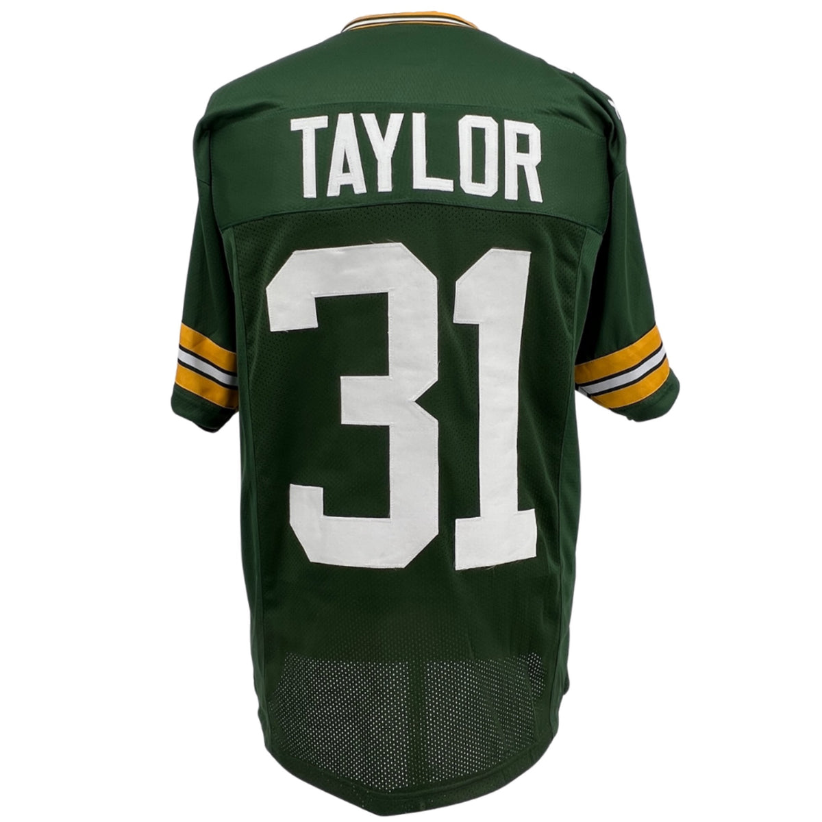 Jim Taylor Jersey Green - Green Bay M-5XL Custom Sewn Stitched