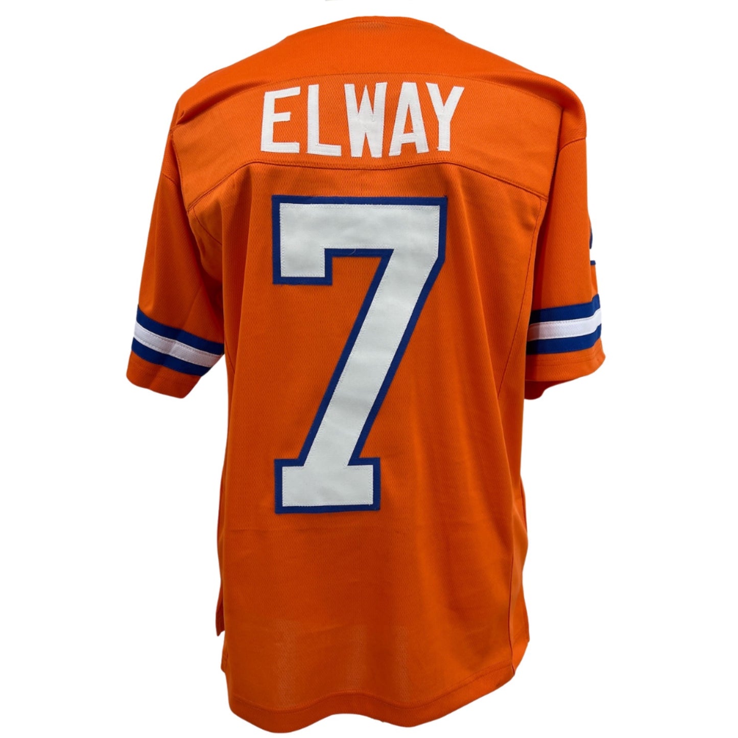 John Elway Jersey Throwback Orange Denver | M-5XL Custom Sewn Stitched