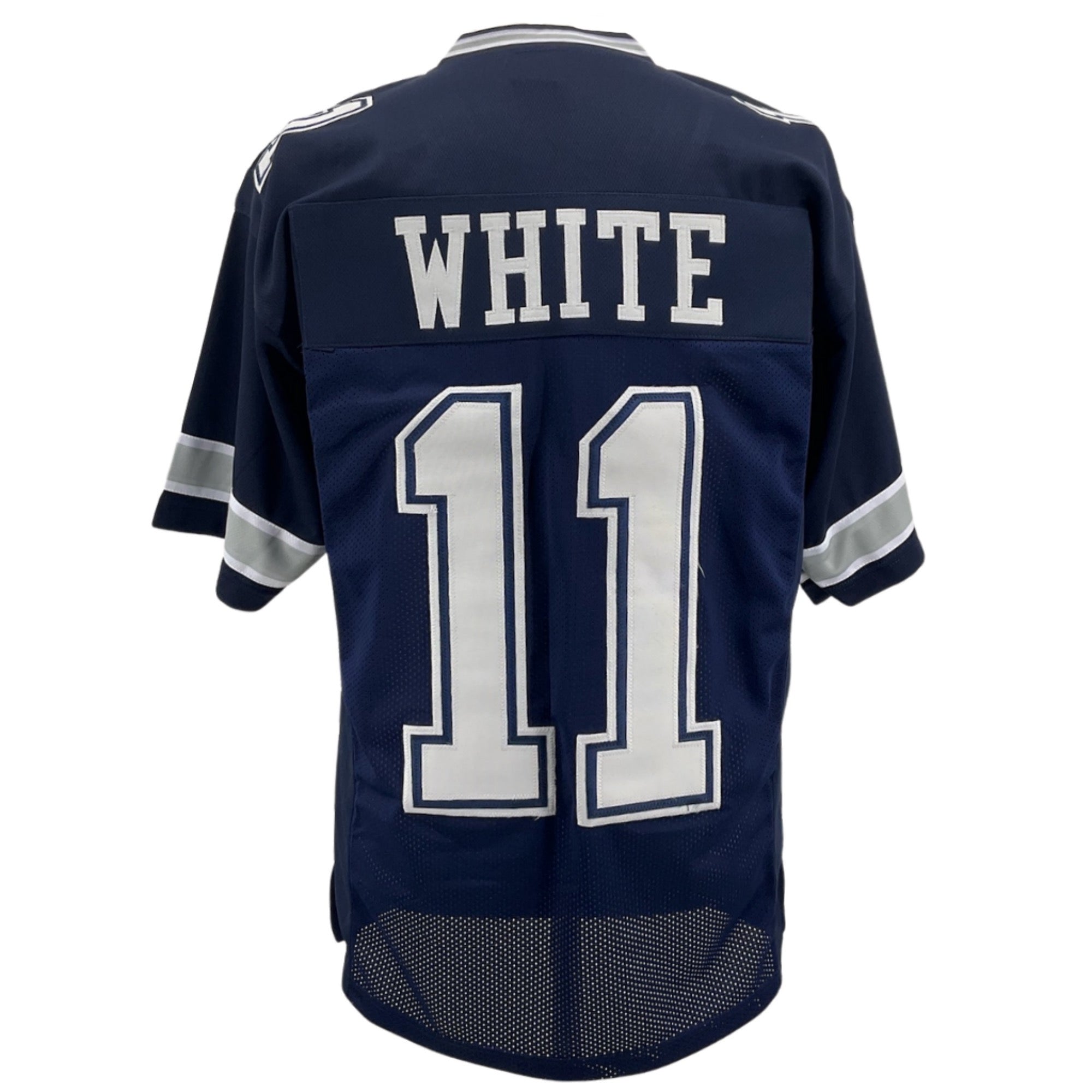 DANNY WHITE Dallas Cowboys NAVY BLUE Jersey M-5XL Unsigned Custom Sewn Stitched