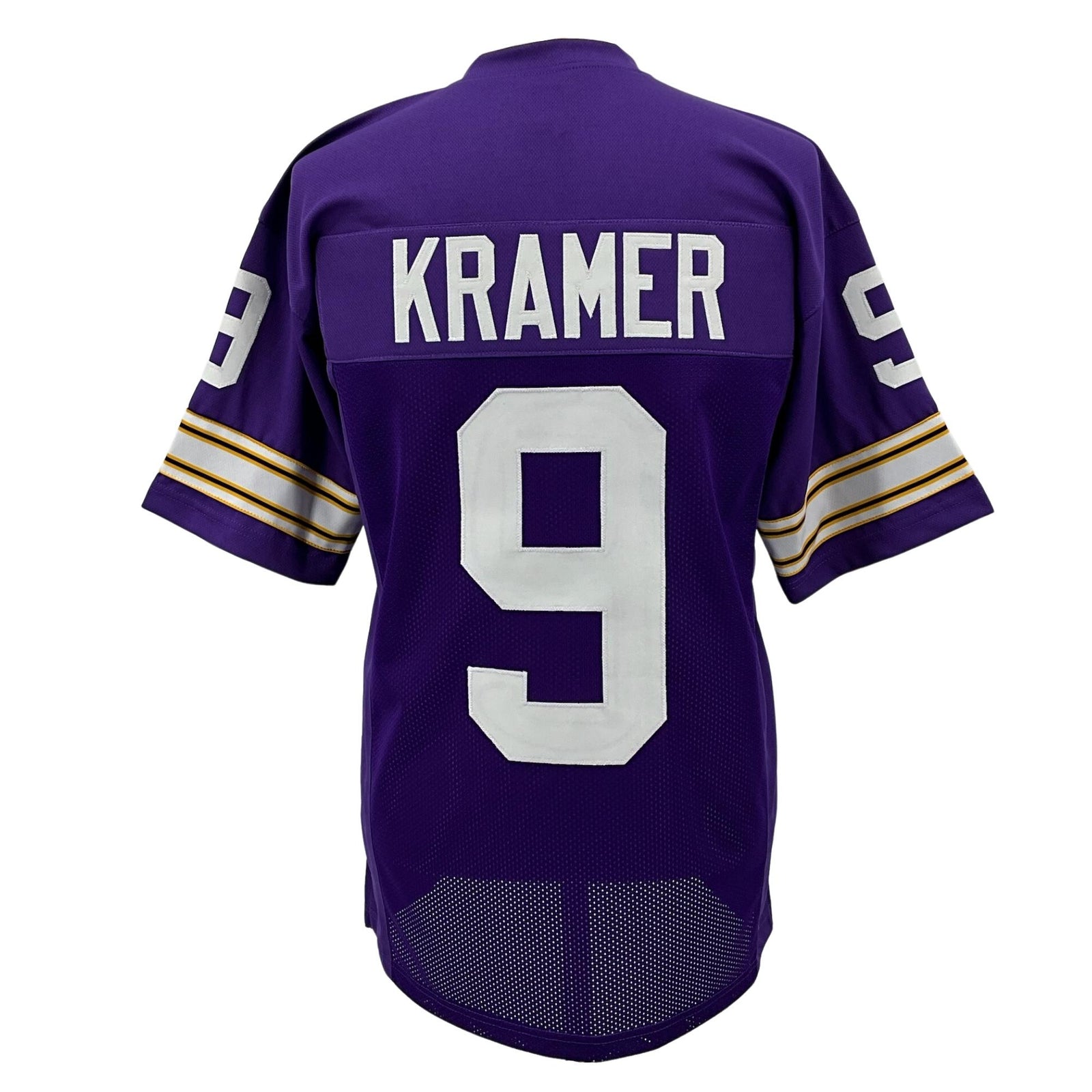 Tommy Kramer Jersey Purple Minnesota M-5XL Sewn Stitch