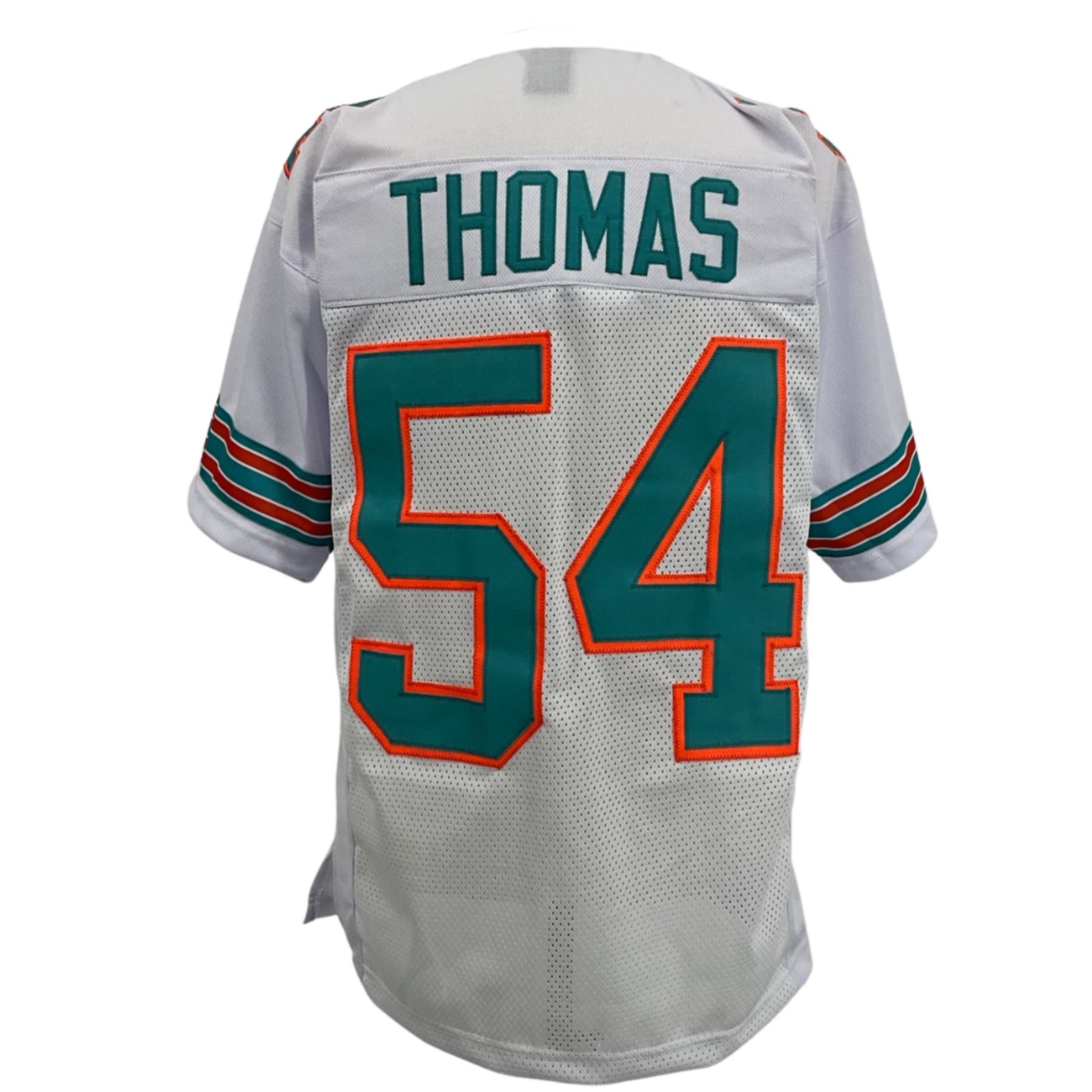 Zach Thomas Jersey White Miami M-5XL Custom Sewn Stitched