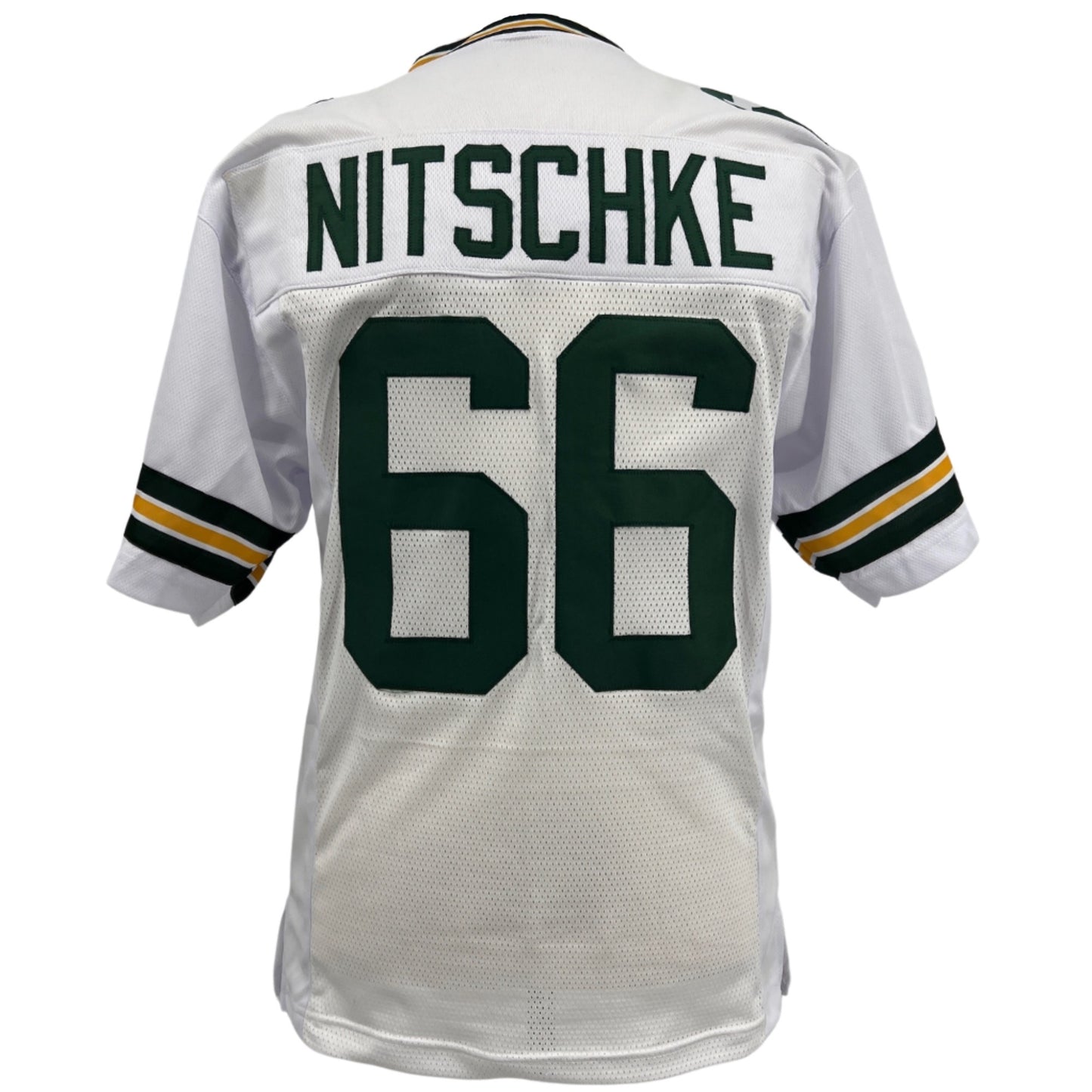 Ray Nitschke Jersey White Green Bay M-5XL Custom Sewn Stitched