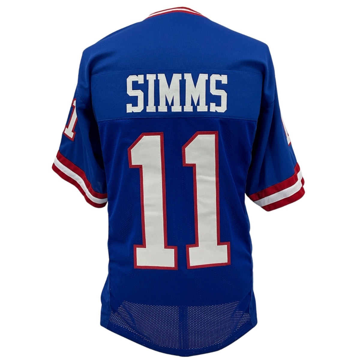 Phil Simms Jersey Blue New York | Unisex Adult Sizes S-5XL Unsigned Custom Sewn Stitched