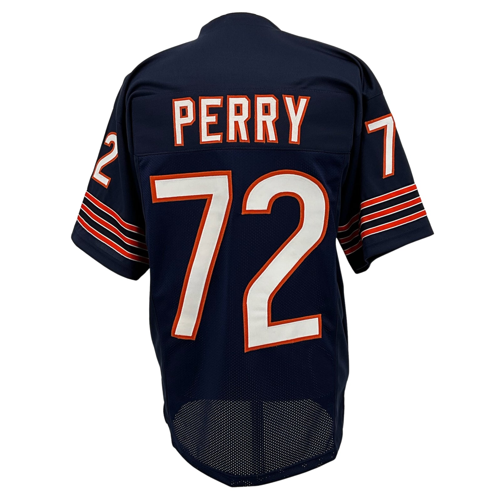 William Perry Jersey Blue Chicago | Unisex Adult Sizes S-5XL Unsigned Custom Sewn Stitched