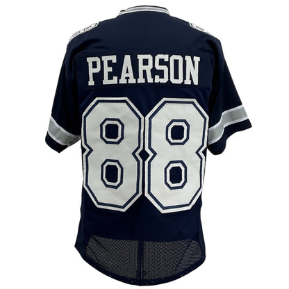 Drew Pearson Jersey Navy Blue Dallas M-5XL Custom Sewn Stitched