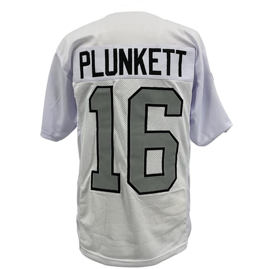 Jim Plunkett Jersey White Oakland S/B M-5XL Custom Sewn Stitch