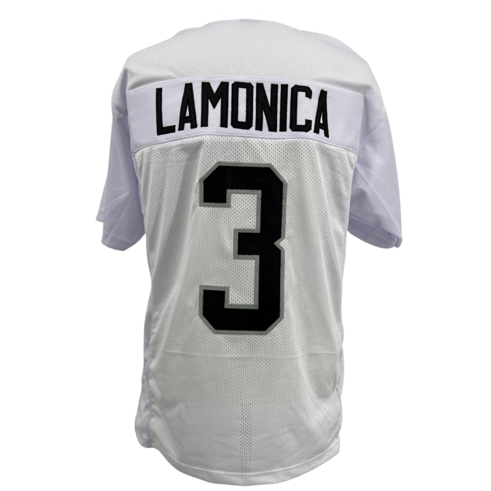 Daryle Lamonica Jersey White Oakland B/SL M-5XL Sewn Stitch