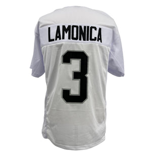 DARYLE LAMONICA Oakland Raiders WHITE Jersey B/SL M-5XL Unsigned Sewn Stitch