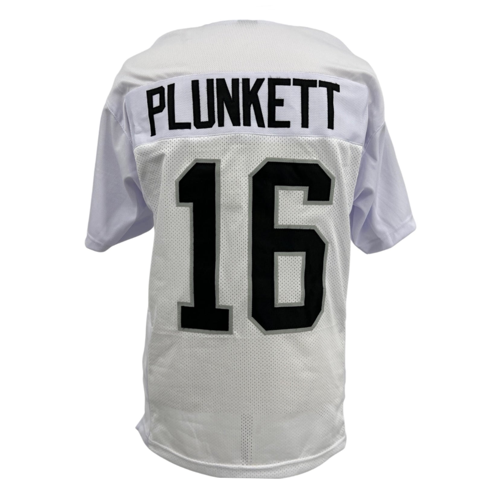 Jim Plunkett Jersey White Oakland B/SL M-5XL Custom Sewn Stitch