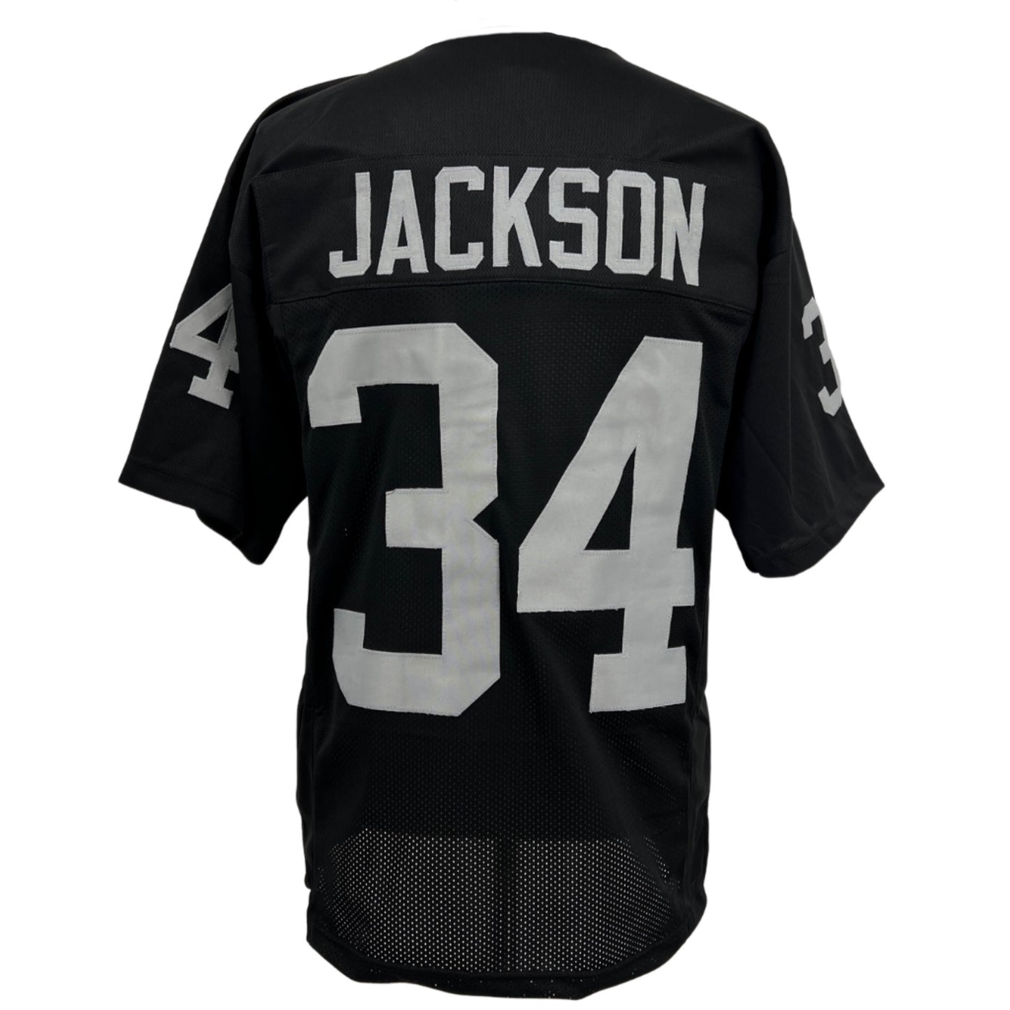 Bo Jackson Jersey Black Los Angeles | M-8XL Custom Sewn Stitched