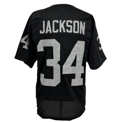 Bo Jackson Jersey Black Los Angeles | M-8XL Custom Sewn Stitched
