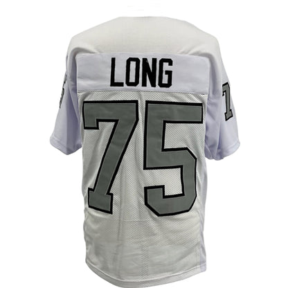 Howie Long Jersey White Oakland S/B M-5XL Custom Sewn Stitched