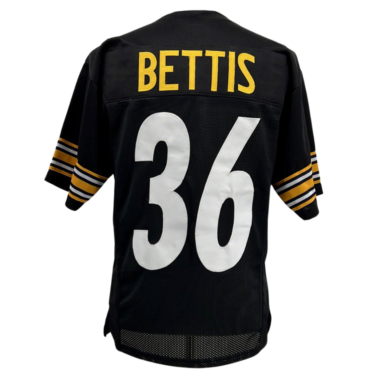 Jerome Bettis Jersey Modern Number Black Pittsburgh M-5XL Custom Sewn Stitch