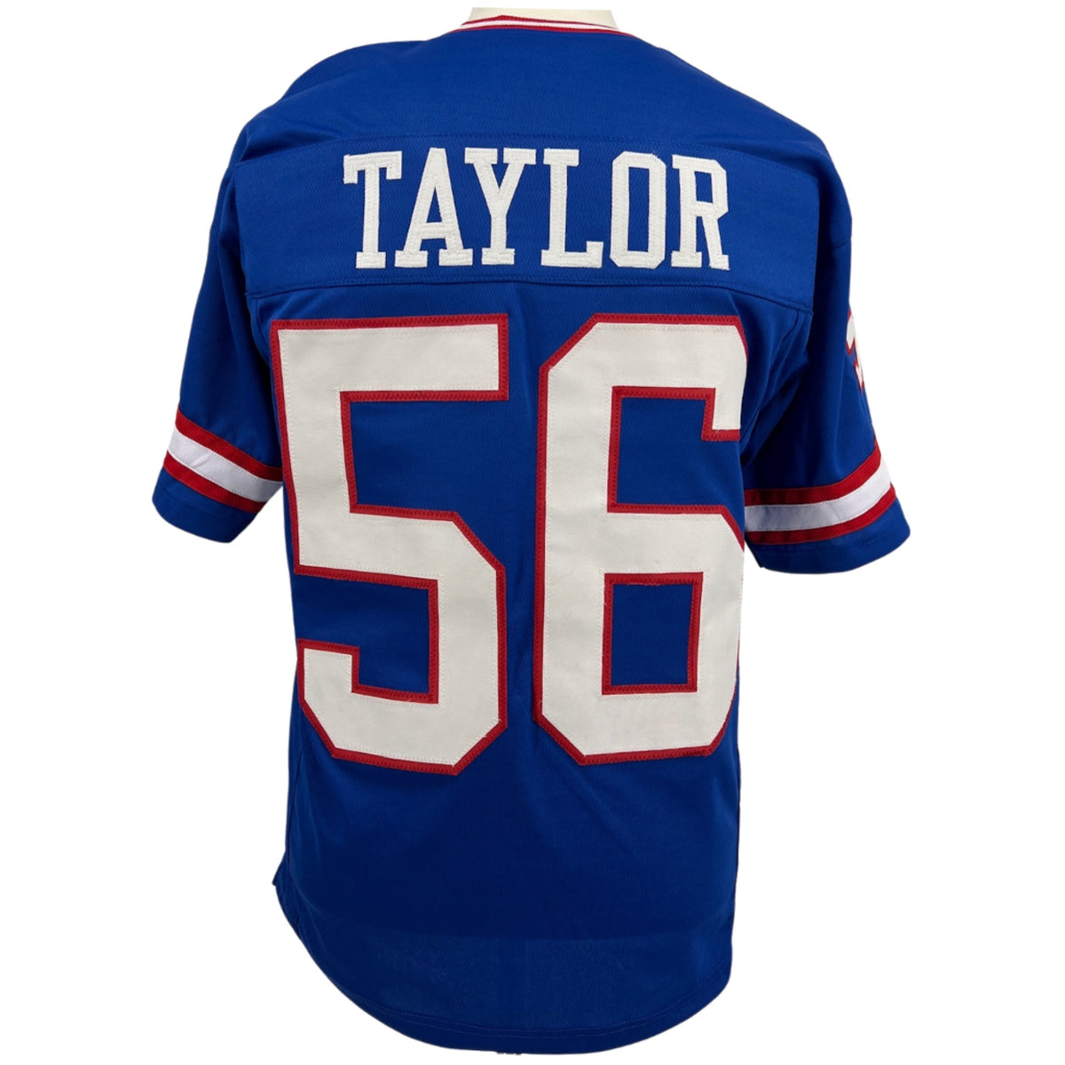 Lawrence Taylor Jersey Blue New York | M-6XL Custom Sewn Stitched