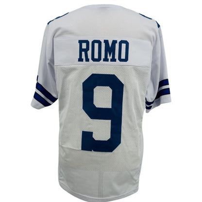 Tony Romo Jersey White Dallas M-5XL Custom Sewn Stitched