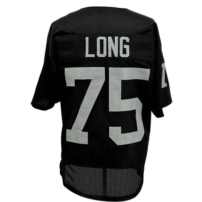Howie Long Jersey Black Oakland M-5XL Custom Sewn Stitched