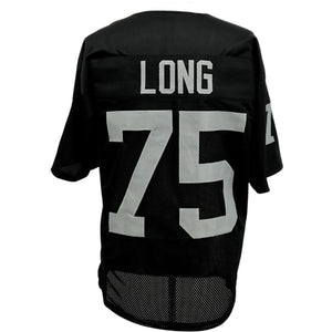 HOWIE LONG Oakland Raiders Black Jersey M-5XL Unsigned Custom Sewn Stitched