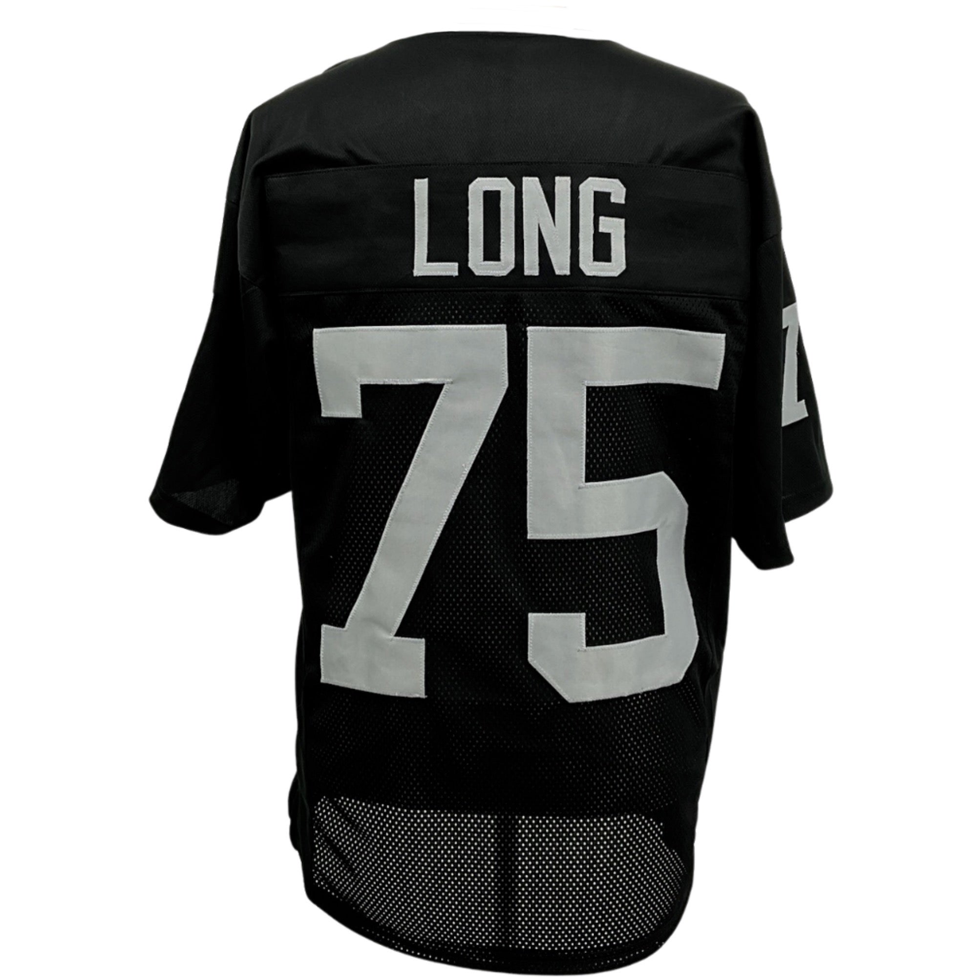 Unsigned Custom Sewn Stitched HOWIE LONG Oakland Raiders Black Jersey M-5XL  – ASA College: Florida