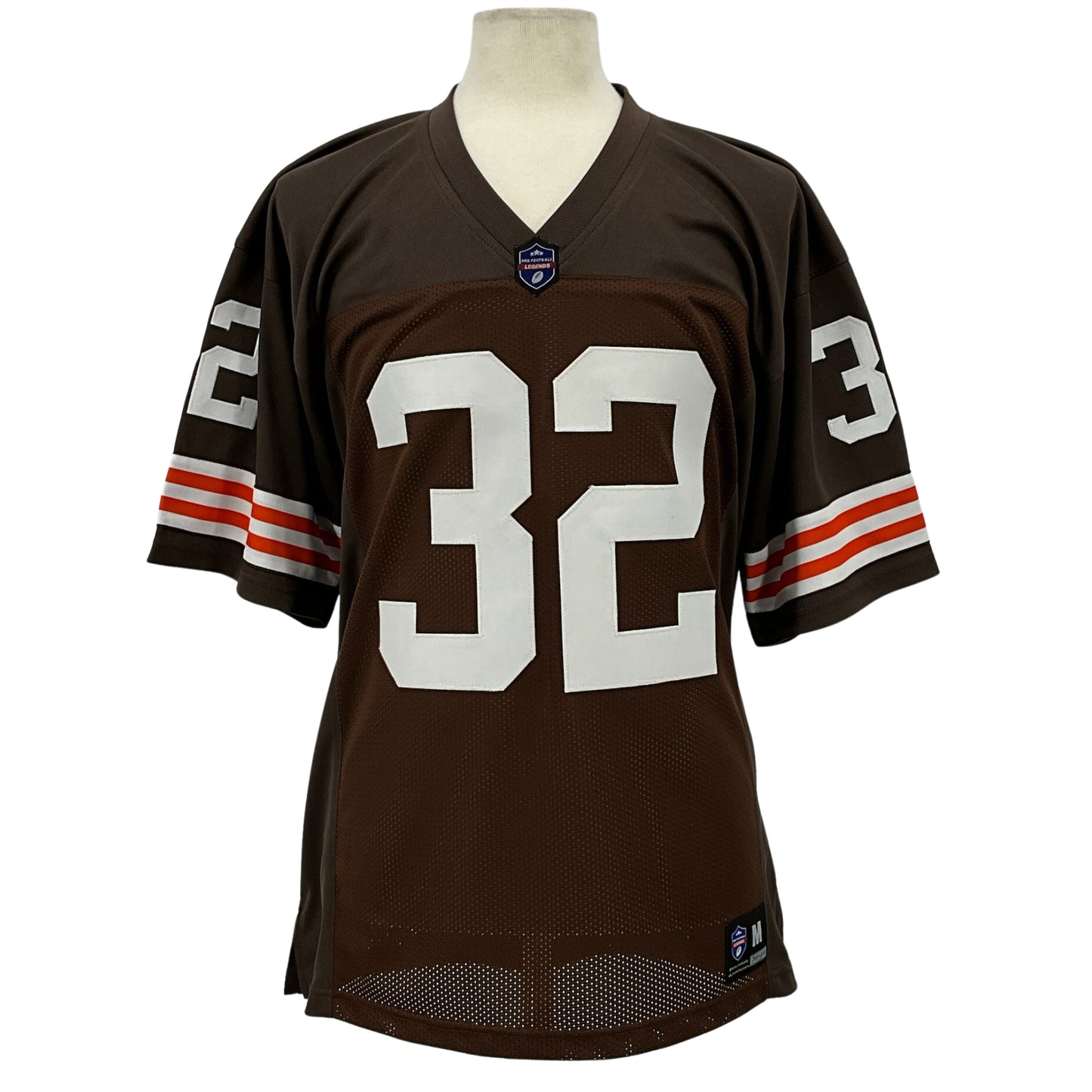 Jim Brown 2-Tone Color (see image 4) Brown Jersey Cleveland | M-5XL Custom Stitch