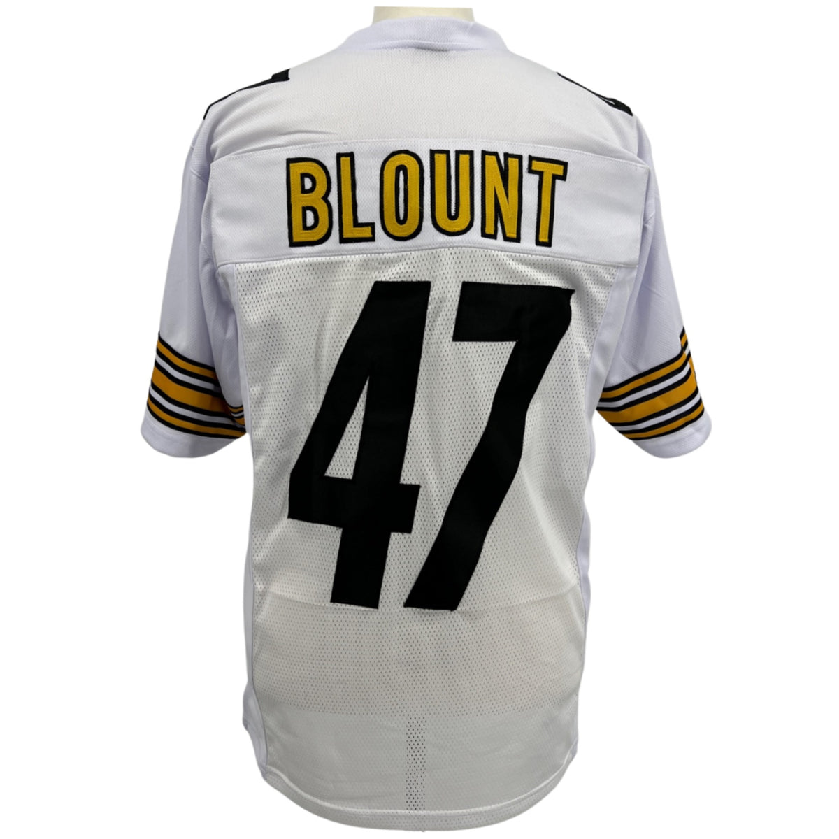 Mel Blount Jersey White Pittsburgh M-5XL Custom Sewn Stitched