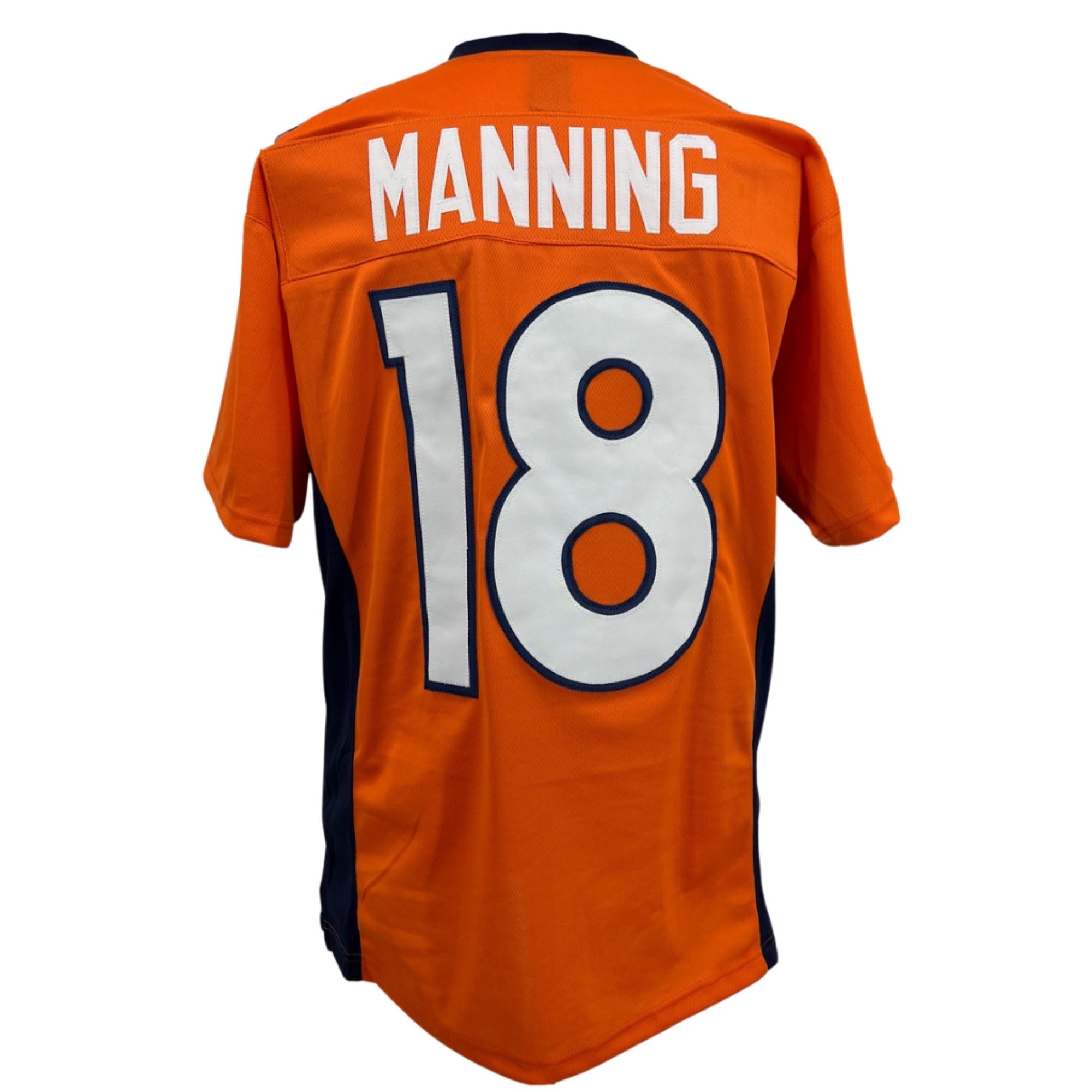 Peyton Manning Jersey Orange Denver | Unisex Adult Sizes S-5XL Unsigned Custom Sewn Stitched