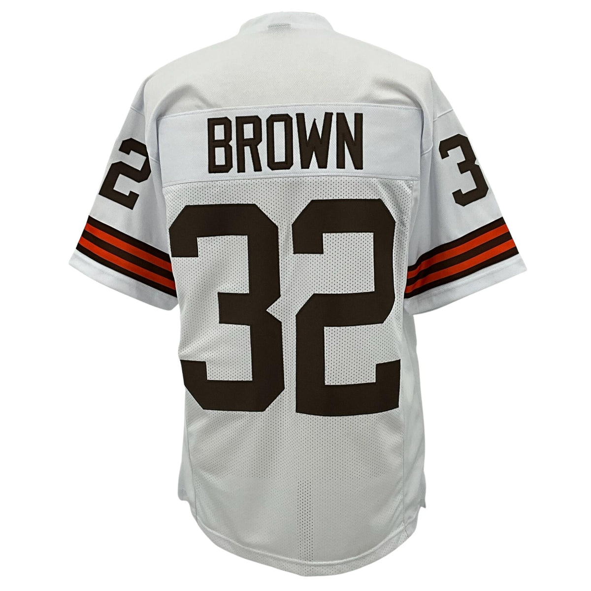 Jim Brown Jersey White Cleveland | Unisex Adult Sizes S-5XL Unsigned Custom Sewn Stitched