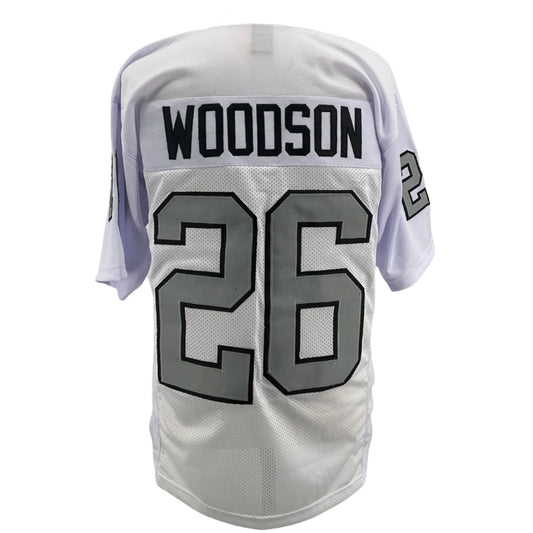 Rod Woodson Jersey White Oakland S/B M-5XL Custom Sewn Stitched
