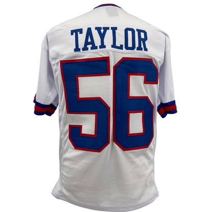 Lawrence Taylor Jersey White New York | M-5XL Custom Sewn Stitched
