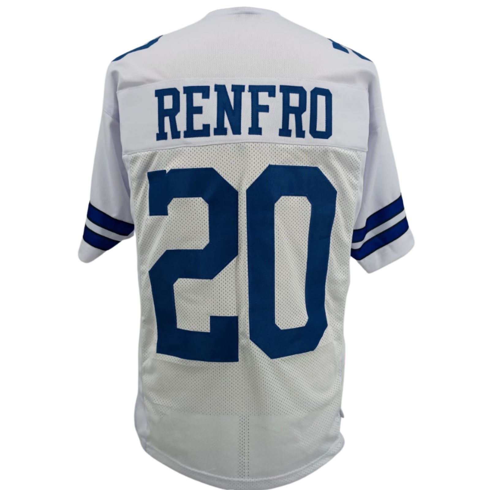 Mel Renfro Jersey White Dallas M-5XL Custom Sewn Stitched