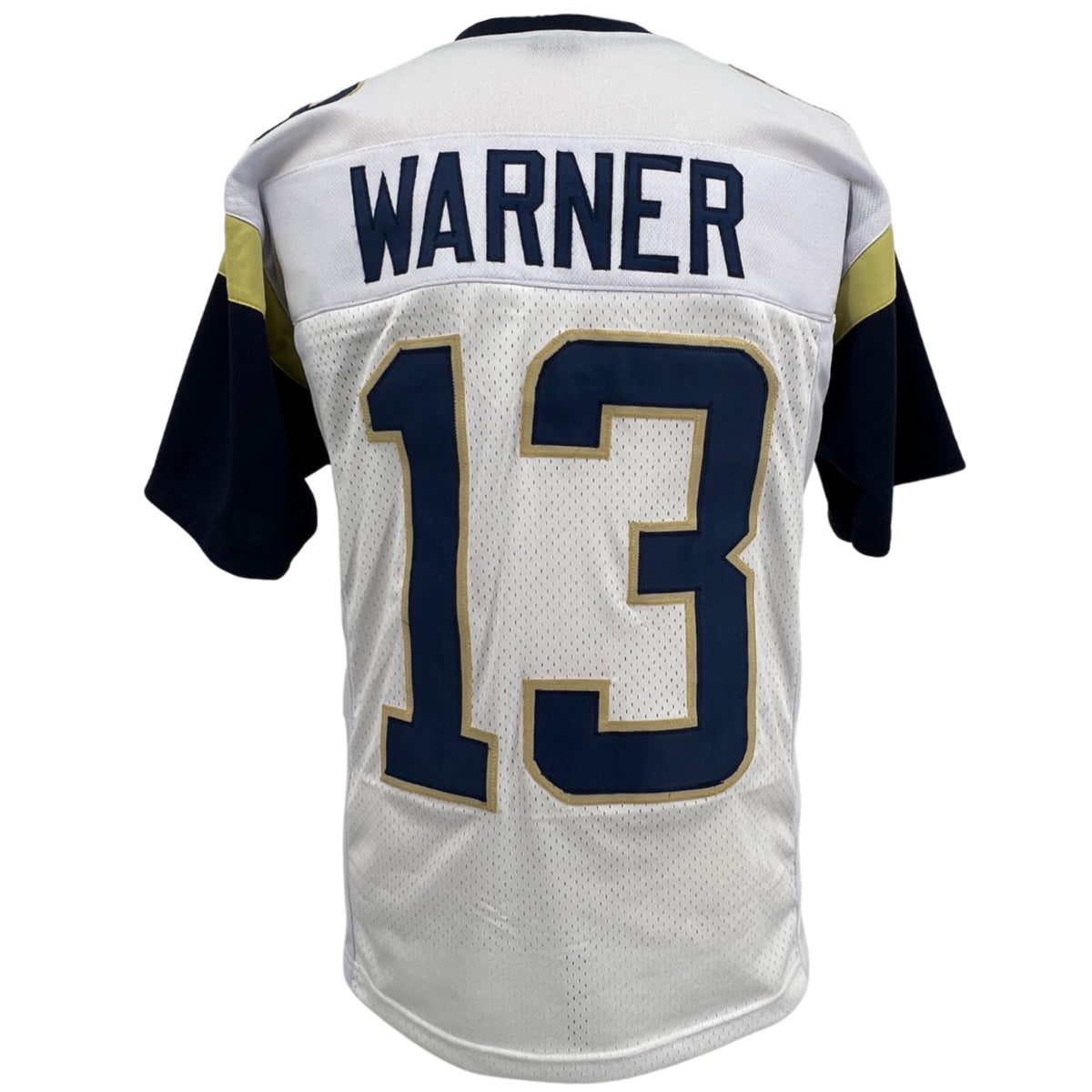 Kurt Warner Jersey White Los Angeles M-5XL Custom Sewn Stitched