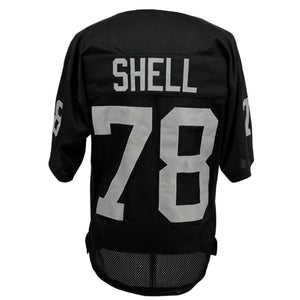 ART SHELL Oakland Raiders BLACK Jersey M-5XL Unsigned Custom Sewn Stitched