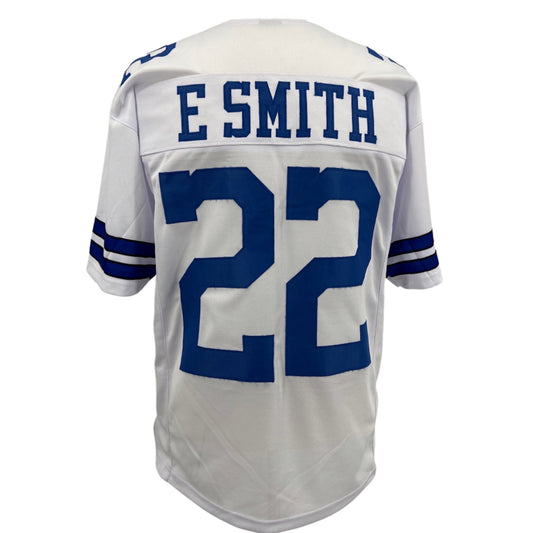 Emmitt Smith Jersey White Dallas | M-5XL Custom Sewn Stitched