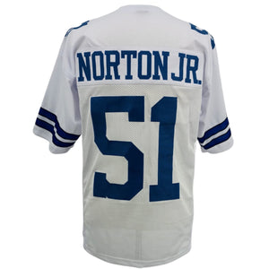 KEN NORTON JR Dallas Cowboys WHITE Jersey M-5XL Unsigned Custom Sewn Stitched