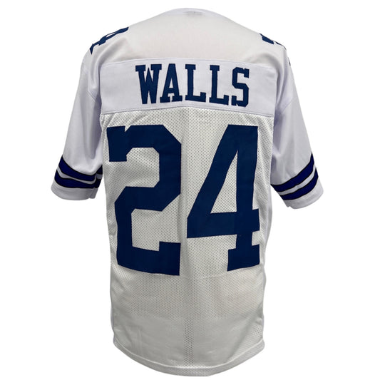 Everson Walls Jersey White Dallas M-5XL Custom Sewn Stitched