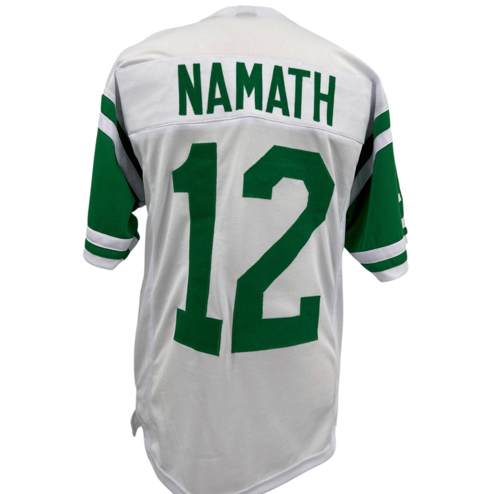 Joe Namath Jersey White New York | Unisex Adult Sizes S-5XL Unsigned Custom Sewn Stitched