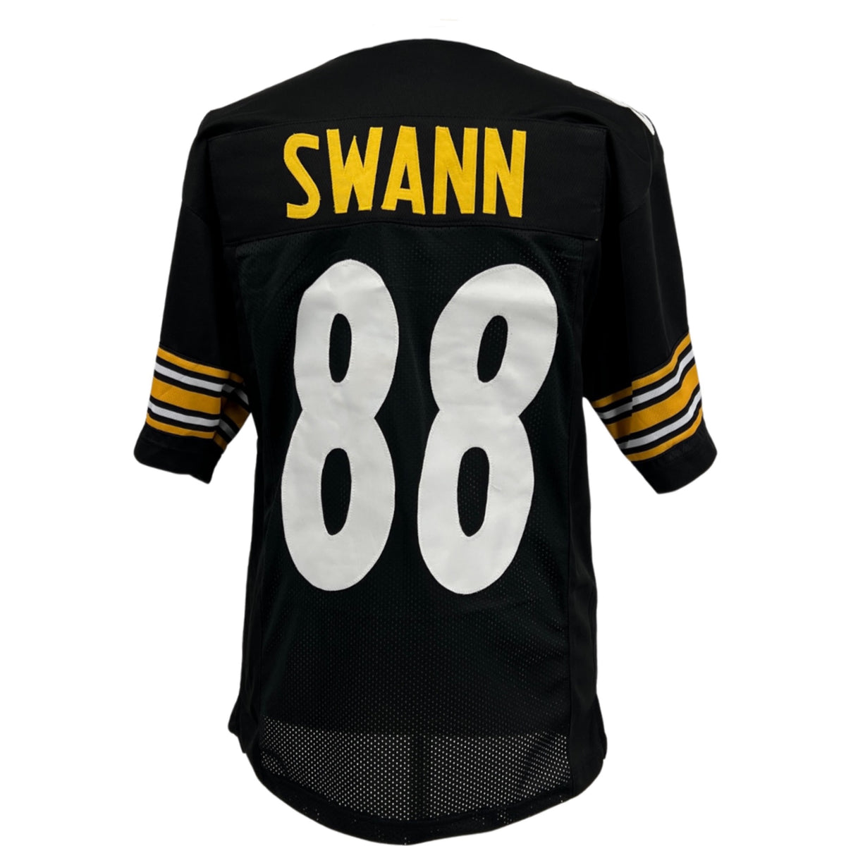 Lynn Swann Jersey Modern Number Black Pittsburgh M-5XL Custom Sewn Stitched