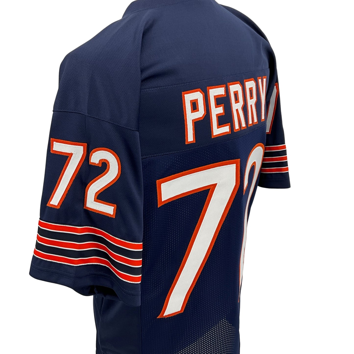 William Perry Jersey Blue Chicago M-5XL Custom Sewn Stitched