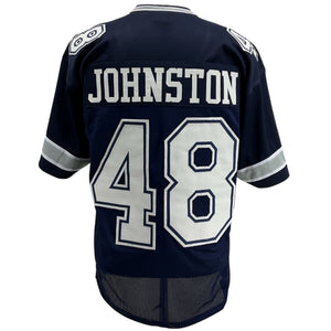 DARYL JOHNSTON Dallas Cowboys NAVY BLUE Jersey M-5XL Unsigned Custom Sewn Stitch