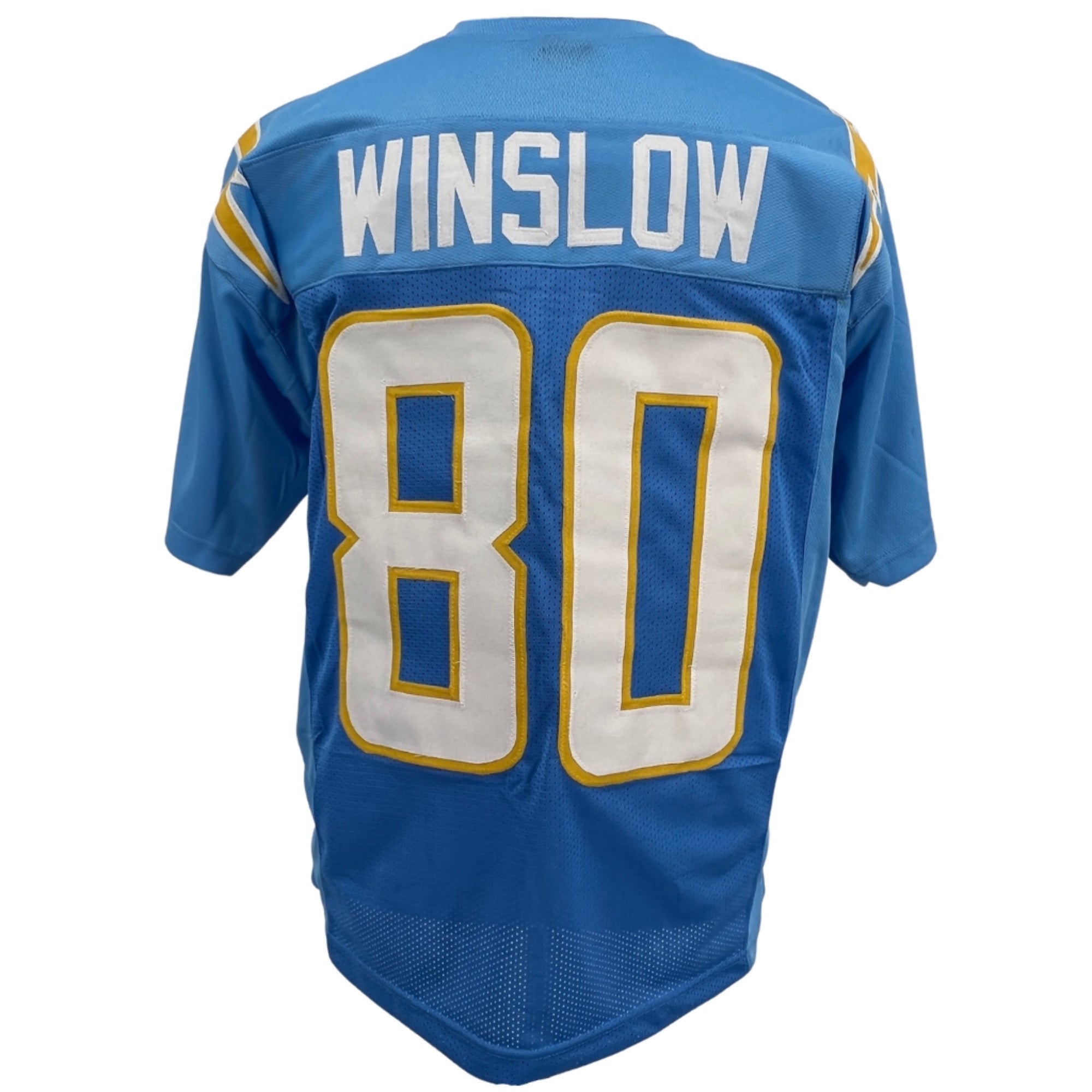 Kellen Winslow Jersey Powder Blue San Diego | M-5XL Custom Sewn Stitched