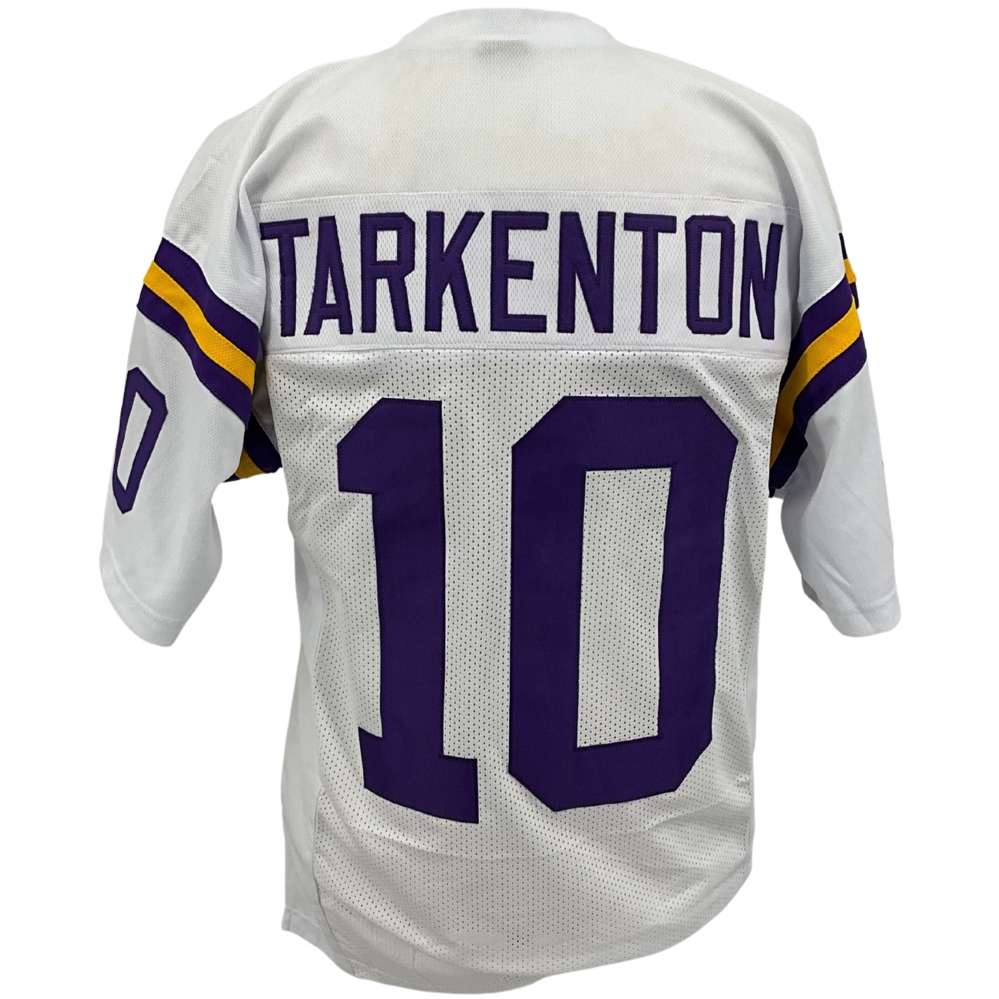 Fran Tarkenton Jersey White Minnesota | M-5XL Custom Sewn Stitch